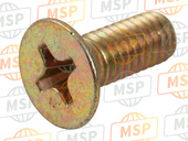 93600060160H, Screw, Flat, 6X16, Honda