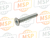 93600060400A, Screw, Flat, 6X40, Honda