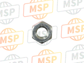 94001060800S, Nut, Hex., 6mm, Honda