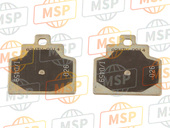 1C000818, Brake Pads Couple, Piaggio