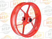 2B002105, Roue Avant Rouge 3.50" X 17", Aprilia