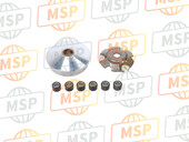 AP8550509, Pulley. Helft, Aprilia