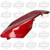 85165800XR5, Lh Air Duct. Red, Piaggio, 2