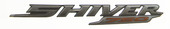 854904, Targhetta "Shiver 750" Codone DX-SX, Aprilia