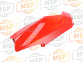 89599600XR4, Rh Air Duct, Red, Aprilia