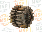 897456, 3RD-4TH Pinion Gear Z=17/22, Aprilia