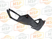 89768900XN3, Black Left Lower Fairing, Piaggio, 2