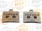 AP8113869, Pads Pair, Piaggio, 2