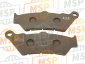 AP8113988, Pads Pair, Piaggio, 2