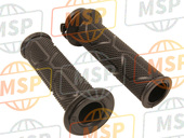 AP8118501, Handgrip Pair. Zwart, Aprilia