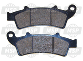 AP8133815, Pads Pair, Piaggio, 1