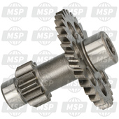 45233053000, Kickstarter Shaft, KTM, 2