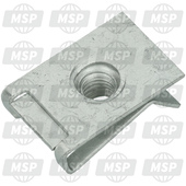 54603048100, Clip Nut M6, KTM, 2