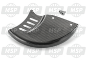 77713975030, Brake Disk Guard Carbon Cpl., KTM, 1