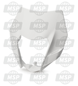 7810800100028, Head Light Mask White 2014, KTM