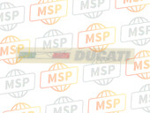 43818951A, Adhesivo Bandera Ita Ducati Derecha, Ducati