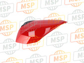 48011731AA, Left Lower Fairing Red, Ducati