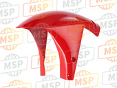 56410181A, Voorspatbord Rood, Ducati