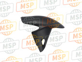 56416741AK, Vorderes Kotflugel, Schwarz Dark, Ducati