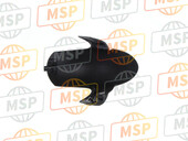 56416632AK, Front Mudguard Black Dark, Ducati, 4