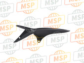 56510431A, Rear Mudguard, Ducati, 2