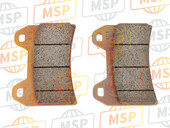 61340211B, Front Brake Pads Set, Ducati