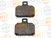 61340381A, Rear Brake Pads Set, Ducati