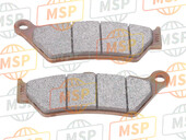 61340751A, Front Brake Pads Set, Ducati