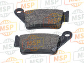 61340761A, Rear Brake Pads Set, Ducati