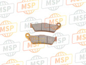 61341161A, Achterrem Pads Set, Ducati