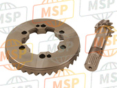 131015104, GEAR-ASSY, Bevel, Kawasaki, 1