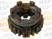 132601585, Gear,Output Top,23T, Kawasaki