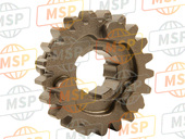 132601596, Gear, Output 5TH, 21T, Kawasaki