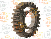 132620780, Gear, Output 4TH, 25T, Kawasaki