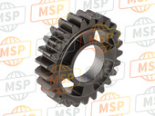 132621258, Gear, Output 4TH, 25T, Kawasaki