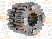 132621382, Gear, Input 3RD&4TH, 17T&23, Kawasaki, 1