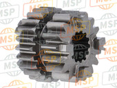 132621382, Gear, Input 3RD&4TH, 17T&23, Kawasaki, 2