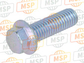 132BA0825, BOLT-FLANGED-SMALL, Kawasaki, 1