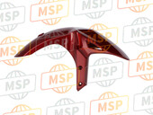 35004031135D, FENDER-FRONT, M.I.Red, Kawasaki, 3