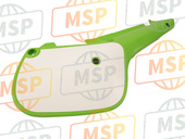 3601050716W, Seitendeckel Gruen, Kawasaki, 1