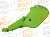 3601050716W, Seitendeckel Gruen, Kawasaki, 2
