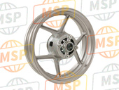 410730051795, WHEEL-ASSY, Rr, M.F.P.Silve, Kawasaki