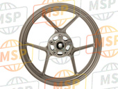 410730724795, WHEEL-ASSY,Fr,M.F.P.Silv ZR750, Kawasaki, 2