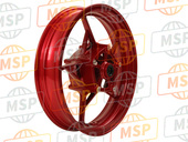 41073071335W, WHEEL-ASSY,Fr,M.Red, Kawasaki