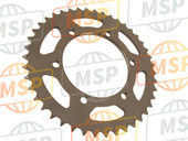 420411478, SPROCKET-HUB, 43T, Kawasaki