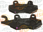 430820095, PAD-ASSY-BRAKE, Fr, Rh, Kawasaki, 2