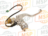 460760041, LEVER-ASSY-GRIP,Clutch&Starter, Kawasaki, 2