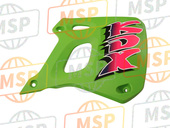 4908951306W, Motorabdeckung Re Gru, Kawasaki