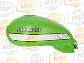 5109052757F, TANK-COMP-FUEL,V.L.Green, Kawasaki, 2