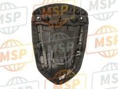 53066021212Y, Seat,Rr,Leather BLK+BAND EX250, Kawasaki, 5